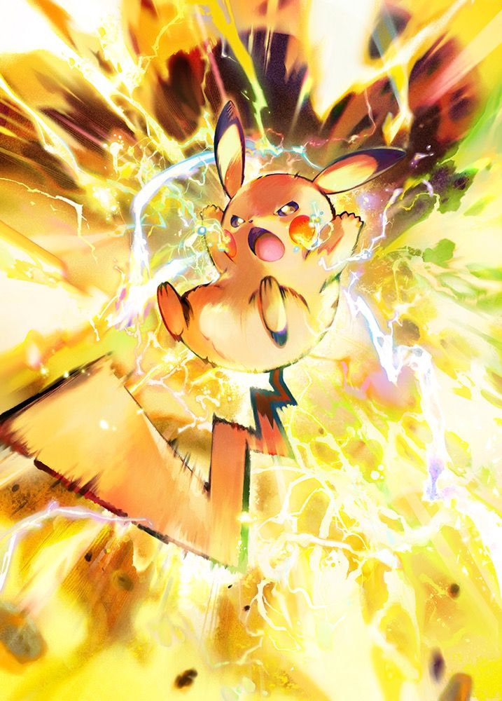 Pikachu ex card
