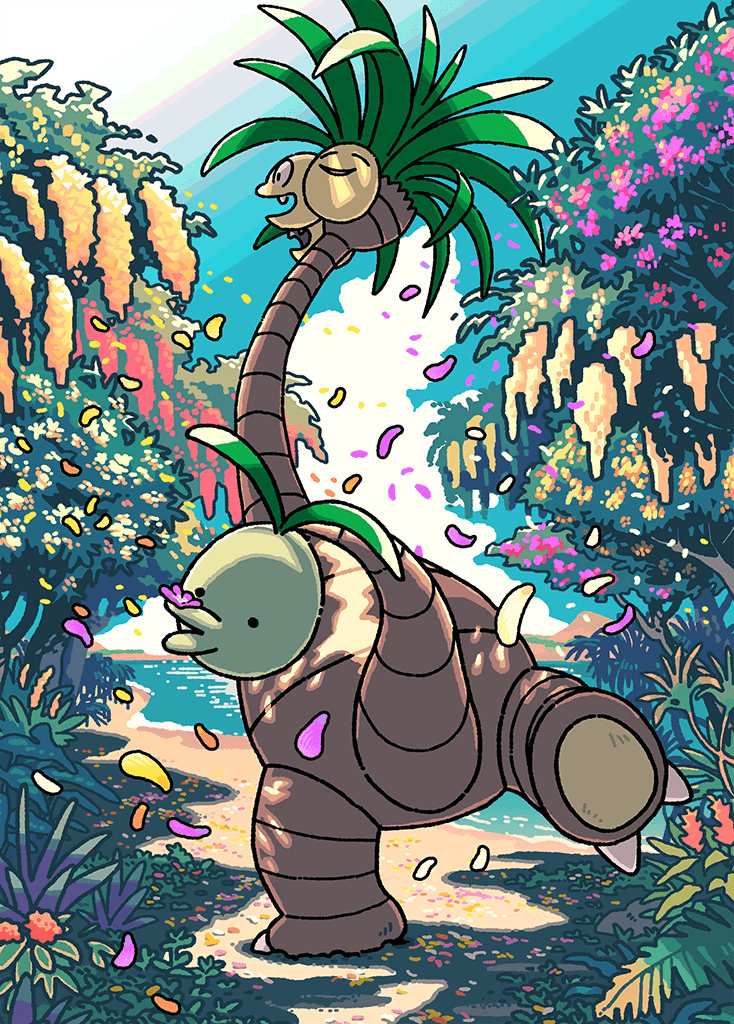 Alolan Exeggutor card