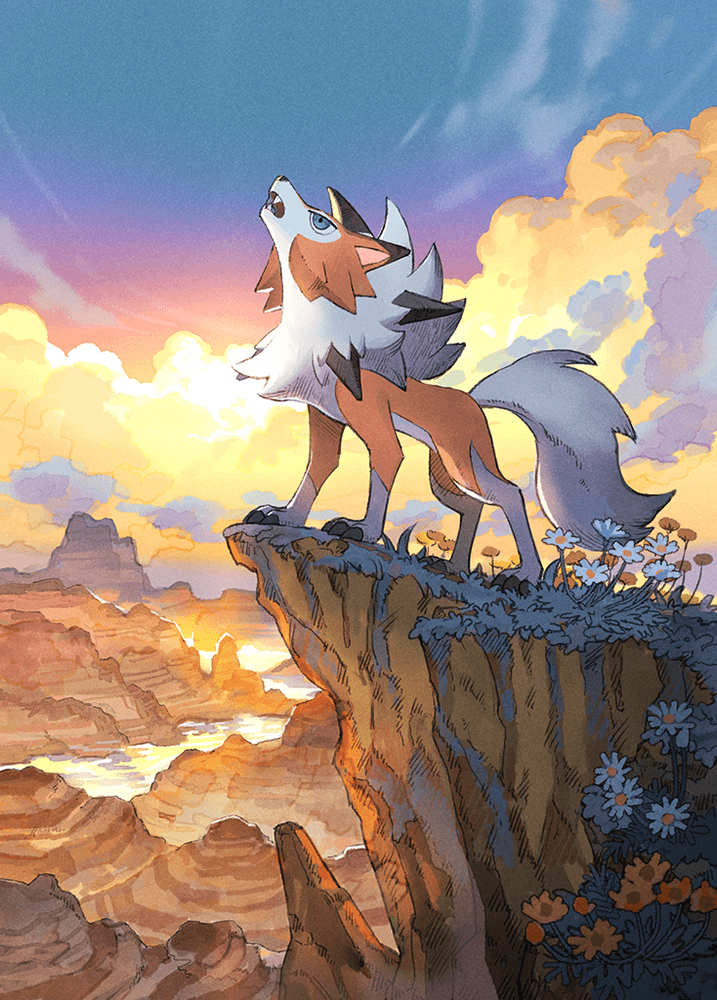 Lycanroc (Midday Form) ex card