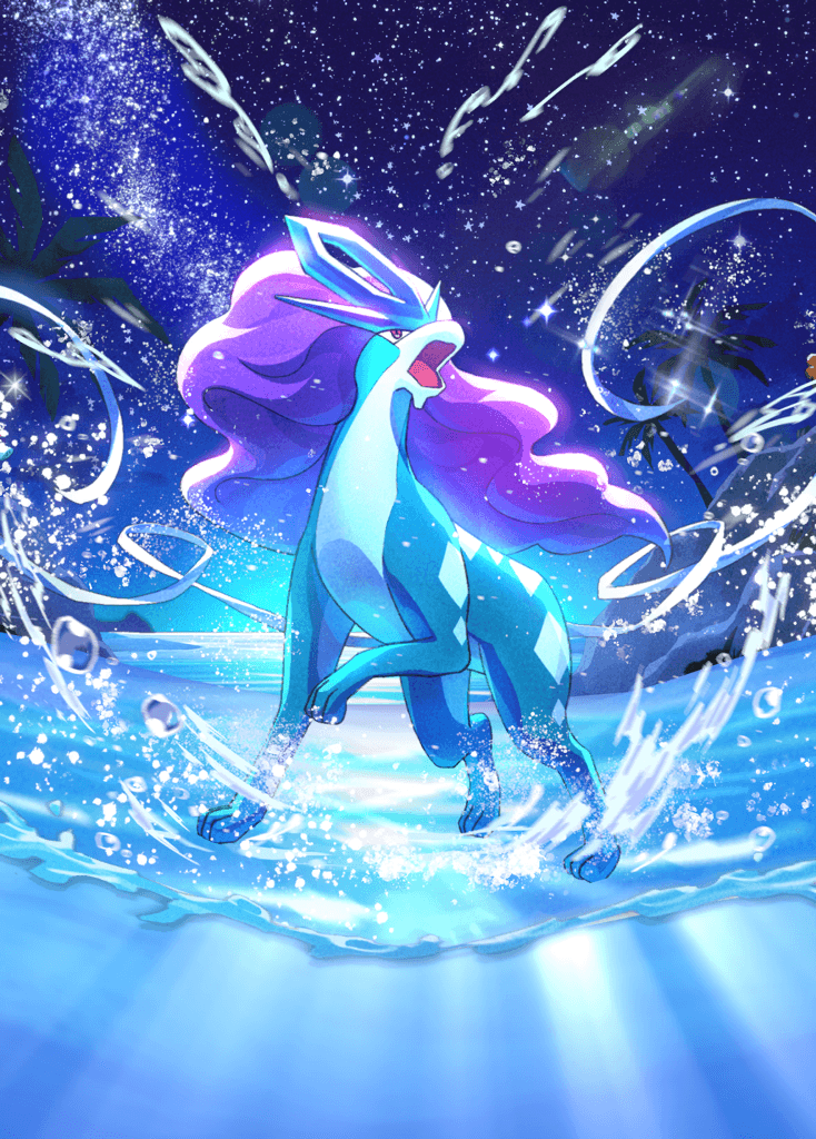Suicune ex card